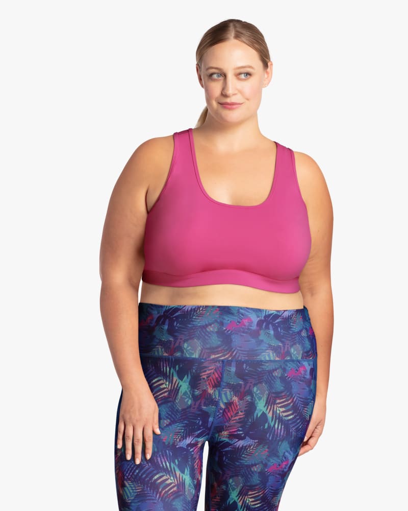 Front of plus size Bolt Sports Bra by Solspry | Dia&Co | dia_product_style_image_id:118324